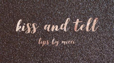 kiss and tell